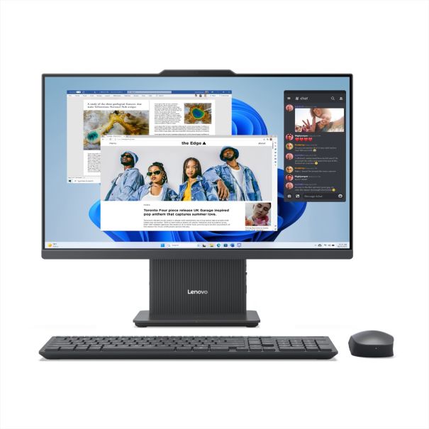 מחשב נייח AIO 3  i7-13620H 23.8" 16GB 1TB WIN11H  LUNA GREY 3Y OS LENOVO