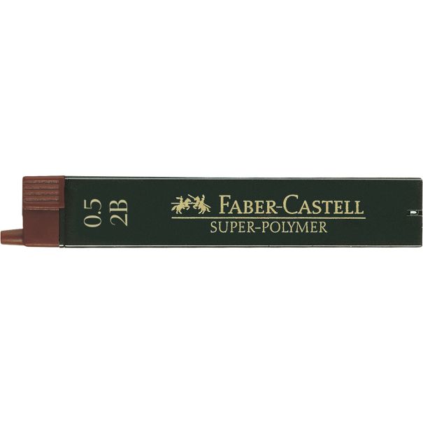 Faber Castell מארז 12 עופרות 2B - 0.5