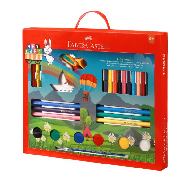 Faber Castell ערכת יצירה וצביעה משולבת 34 יחידות