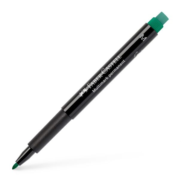 Faber Castell עט סימון פרמננט - Multimark M שם גוון: Green