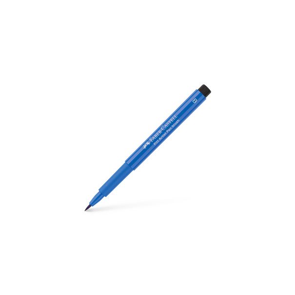 Faber Castell טוש-מכחול - Pitt artist pen B שם גוון: Cobalt Blue מס גוון: 143