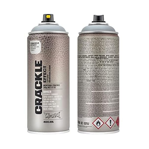 Montana Cans ספריי צבע - 400 מ"ל מס' גוון: EC7000 שם גוון: Crackle Squirrel Grey