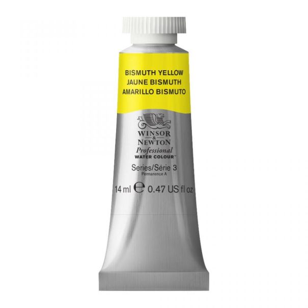Winsor & Newton צבע מים - Professional סריה 3 שפופרת 5 מ"ל מס' גוון: W0025 BISMUTH YELLOW