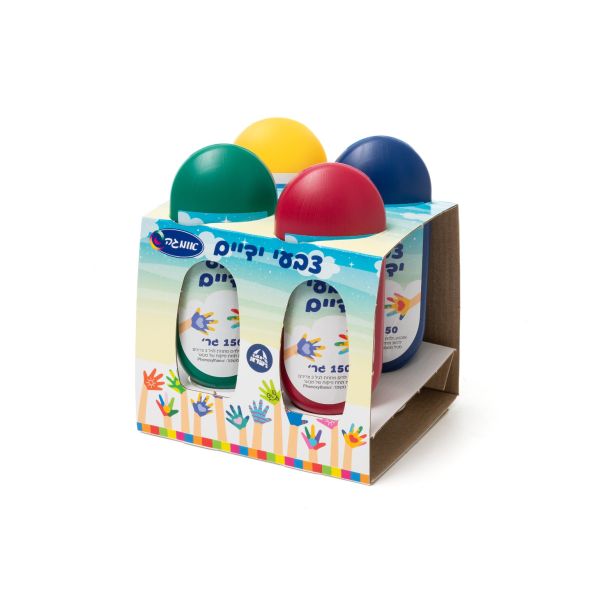 צבעי ידיים סט 4/150 בשרוול