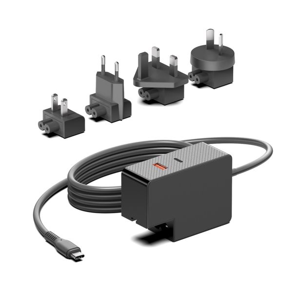 מתאם אוניברסלי 100W עם כבל TYPE C + שקע PD ושקע Type A