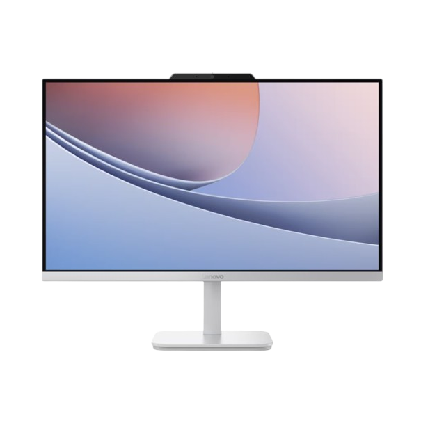 מחשב LENOVO AIO A100 Intel N100 16GB 512GB 23.8" FHD W11 Home Cloud Grey 1Y Onsite
