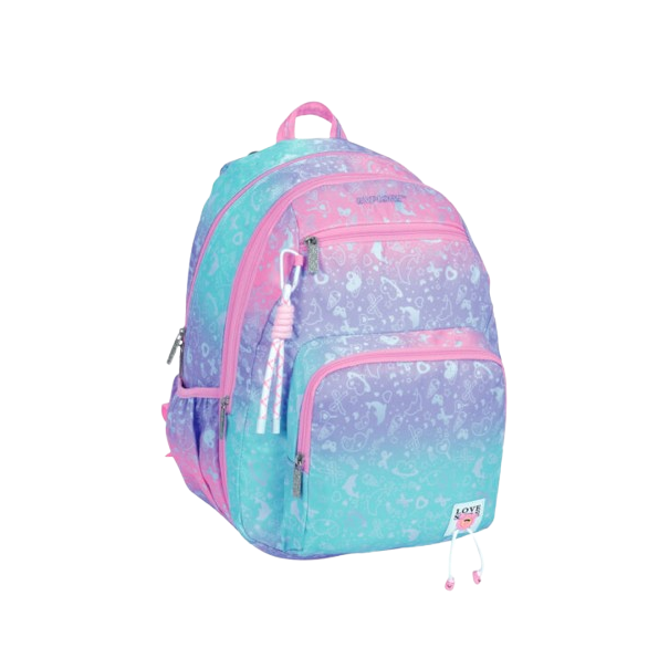 תיק אדל דולפינים פסטל EXPLORE  2in1