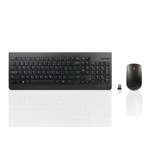 סט מקלדת ועכבר  510 Wireless Combo עברית/אנגלית/רוסית שחור Lenovo