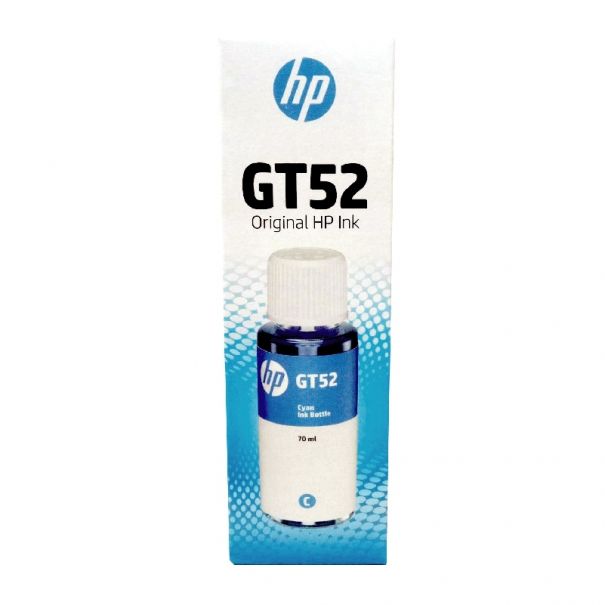 בקבוק דיו HP GT52 M0H54AE 8K כחול