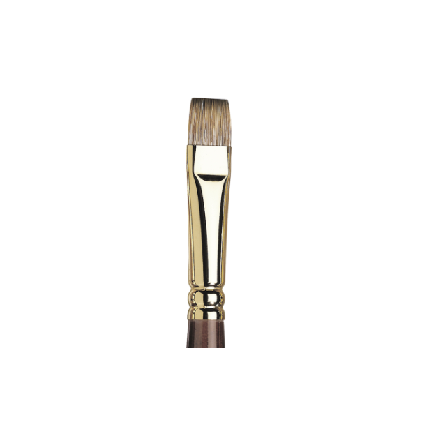 Winsor & Newton מכחול - Monarch 10 שיער סינתטי שטוח קצר
