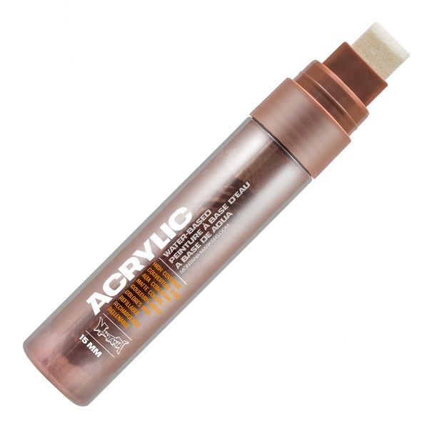 Montana Cans מרקרים אקריליים - 15 מ"מ שם גוון: COPPER MATT