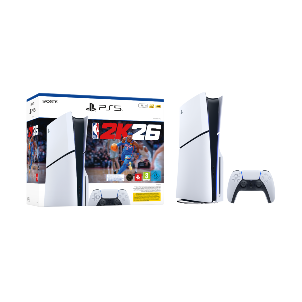 קונסולה PS5 Standard + NBA 2K26