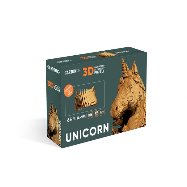 פאזל קרטון UNICORN