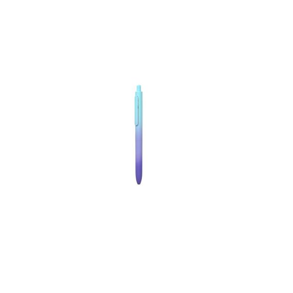 WRITECH עט ג'ל לחצןAurora 0.5 כחול - סגול