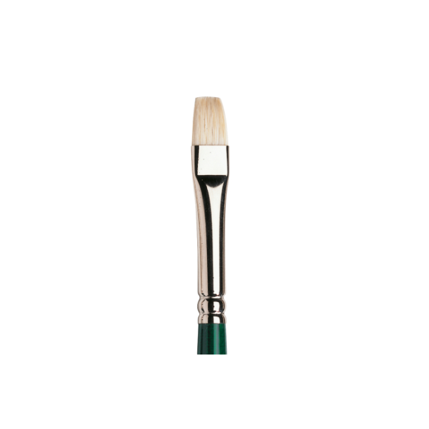 Winsor & Newton מכחול שטוח קצר Hog מס. 4