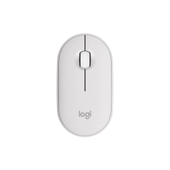 עכבר אלחוטי Logitech M350s- WHITE-BT