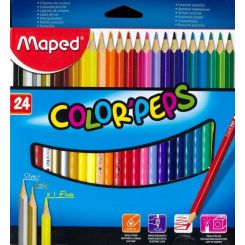 צבעי עפרון אורטופדיים חב-24 MAPED