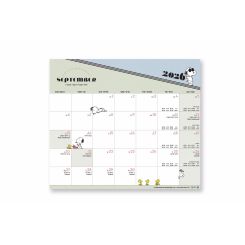 לוח שנה פד לעכבר  סנופי 2026-27