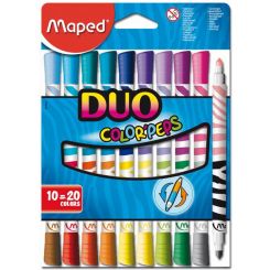 טוש דו צדדי חב-10 MAPED