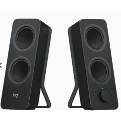 רמקולים למחשב Logitech Z207 2.0 Stereo Computer Speakers With Bluetooth Black