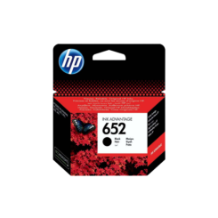 &rlm;ראש דיו &rlm;שחור HP 652 F6V25AE