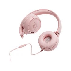 אוזניות ON-EAR +מיק JBL T500 ורוד