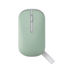 Marshmallow MD100 BT-5 2.4GHz 1600dpi Oat Milk ASUS עכבר אלחוטי ירוק