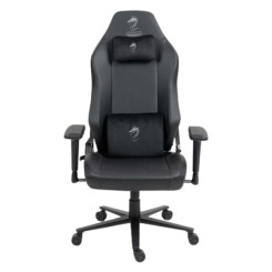כיסא עבודה DRAGON ALPINE D.C. דמוי עור שחור כפול