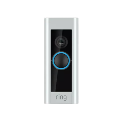 פעמון דלת חכם Ring Wired Doorbell Plus כסוף