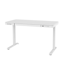 שולחן חכם מתכוונן לבן SMARTER - SMART TABLES גודל 120X60.שולחן דגם דגם ET119W-C