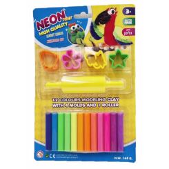 פלסטי קידי פלסטלינה זוהר + כלים