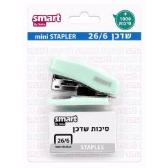 שדכן מיני 26/6 +סיכות פסטל טורכיז סמארט