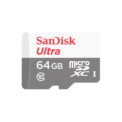כרטיס זיכרון SanDisk Ultra microSD Class 10 UHS 100MB/s 64GB