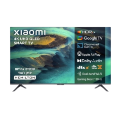 XIAOMI טלוויזיה חכמה 43 A PRO 2026 QLED 4K