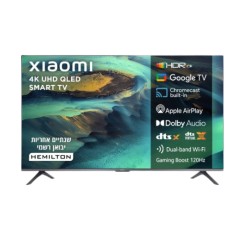 XIAOMI טלוויזיה חכמה 65 A PRO 2026 QLED 4K