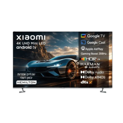 XIAOMI טלוויזיה חכמה 75 S Pro Mini LED 2026
