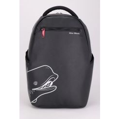 KISS WHALE  תיק גב דולפין שחור