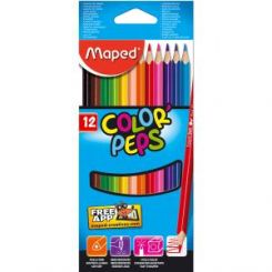 צבעי עפרון אורטופדי חב-12 MAPED