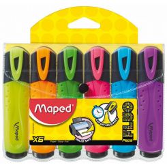 סט טוש הדגשה קלסיק חב-6 MAPED