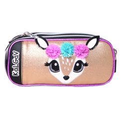 קלמר מתרחב שחור/לבן Deer