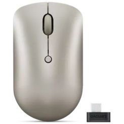 LENOVO 540 USB-C  COMPACT עכבר אלחוטי דונגל אפורנ בהיר