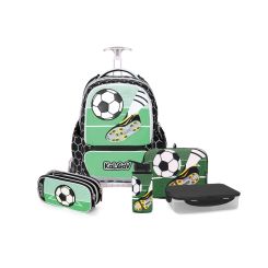 סט המארז המושלם X-FIX שחור/לבן Schoolbag Soccer Game