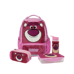 סט כיתה א- ורוד Schoolbag Lotso XFIX