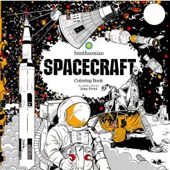 חוברת יצירה Spacecraft: A Smithsonian Coloring Book