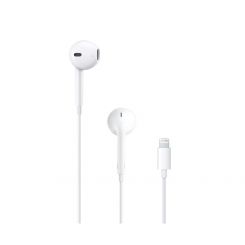 אוזניות +מיק APPLE EARPODS LIGHTNING לבן