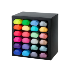 קופסת 24 מרקרים Faber Castell