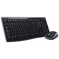 סט מקלדת ועכבר אלחוטי Logitech MK-270
