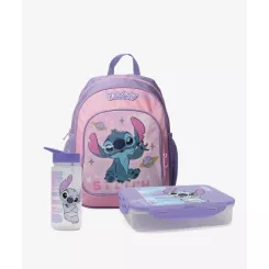 לילך/ורוד בהיר Stitch Space מארז סט תיק נועם