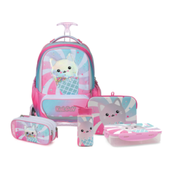 ורוד T.Schoolbag Ice Cream סט המארז המושלם