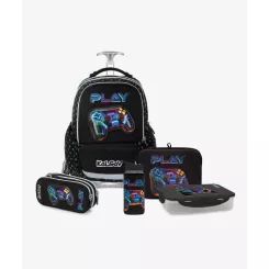 שחור T.Schoolbag Play סט המארז המושלם